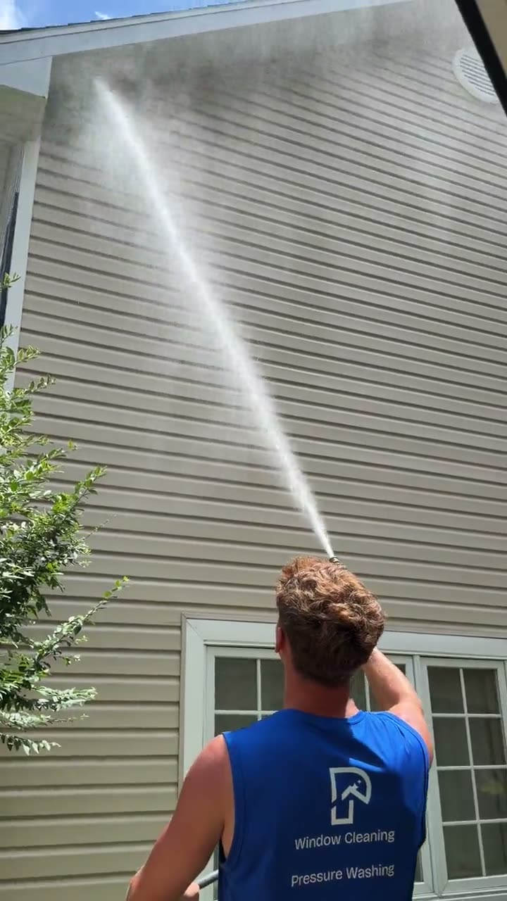 Whole house soft wash